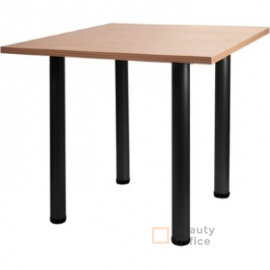 DT-6black.086.200i  стол 60x80 ноги черные (ольха)